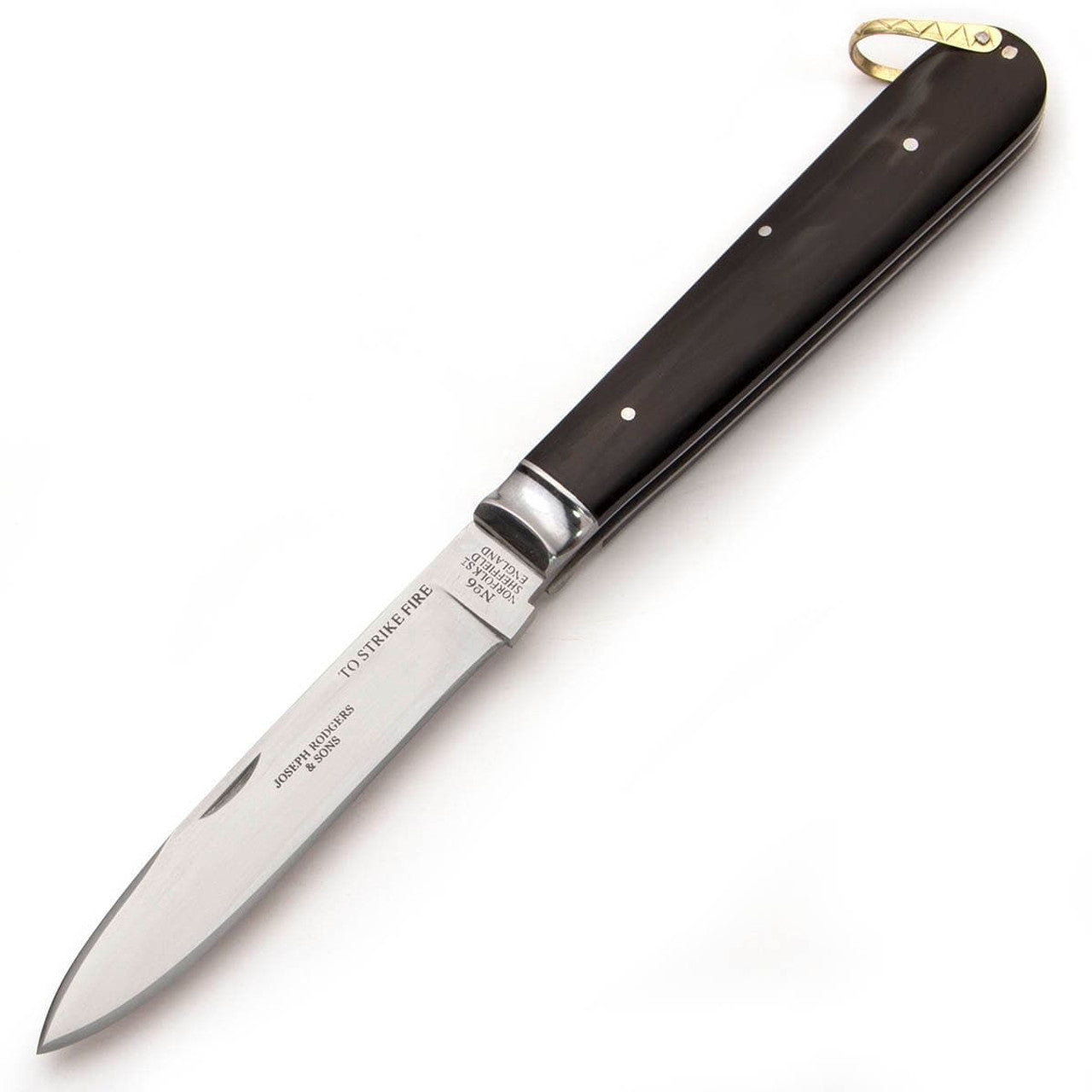 Joseph Rodgers & Sons Spear Point Folder Buffalo Horn Scales