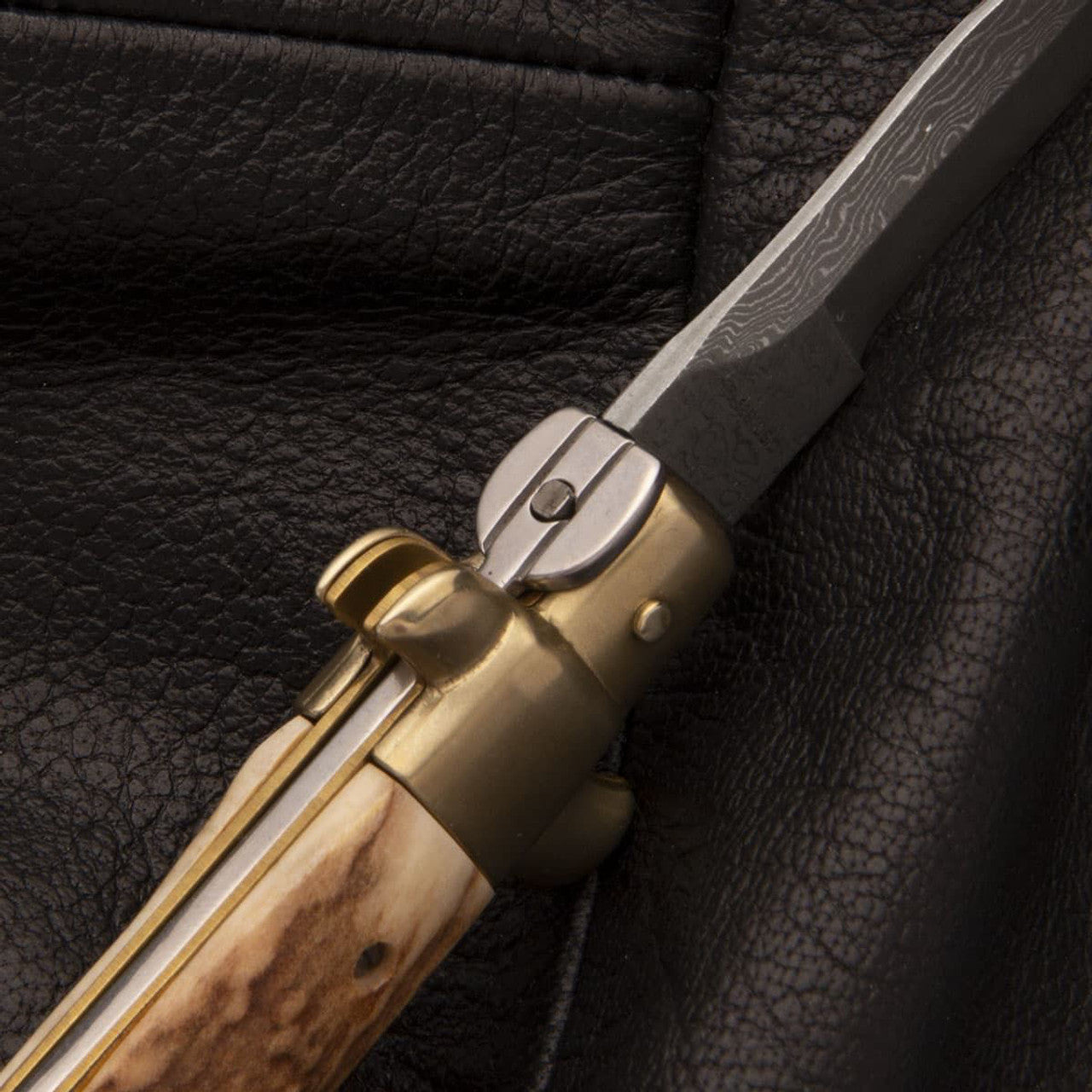 Hen & Rooster Damascus Stiletto - 8-7/8"