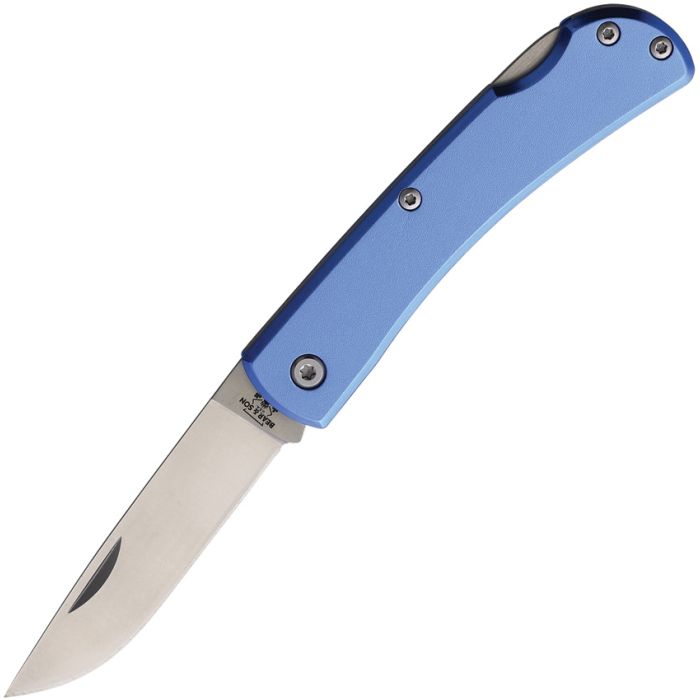 Bear & Son Small Farmhand Lockback Blue