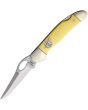 Bear & Son Lockback Yellow Delrin