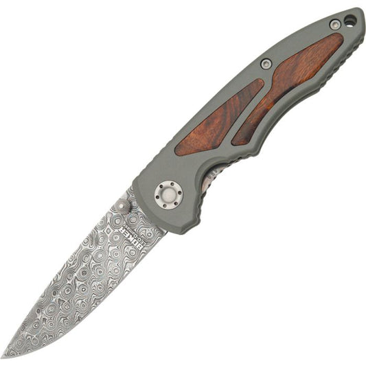 Boker Damascus Linerlock