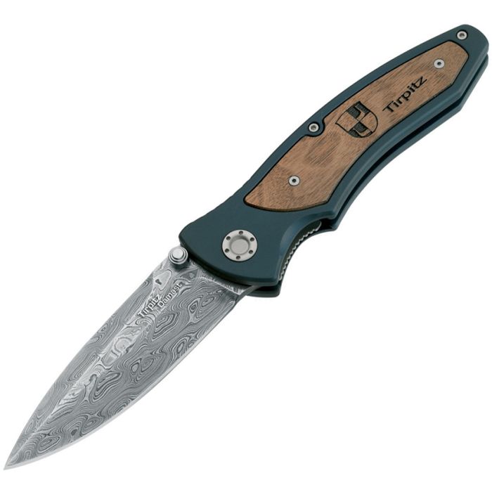 Boker Tirpitz Damascus Linerlock