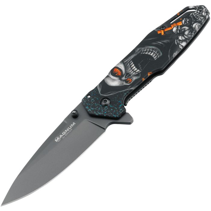 Boker Magnum Screaming Skull Framelock