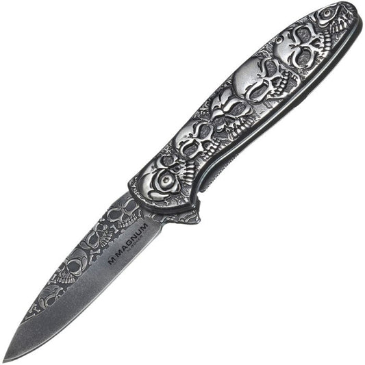 Boker Magnum Dia De Los Muertos Linerlock