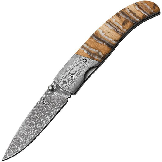 Browning Damascus Linerlock Mammoth