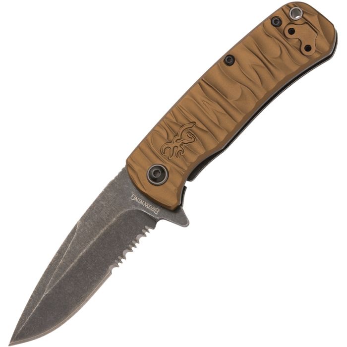 Browning Riverstone Framelock Bronze