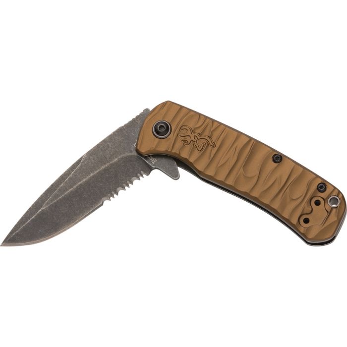 Browning Riverstone Framelock Bronze