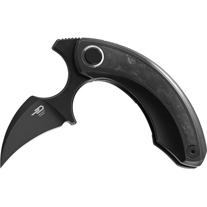 Bestech Knives Strelit Framelock Blk/CF