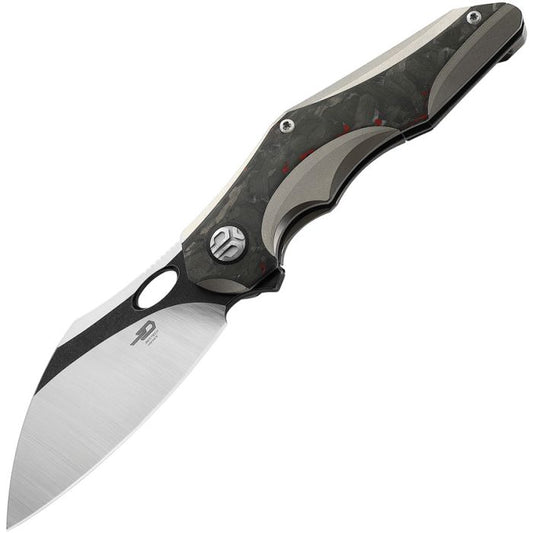 Bestech Knives Nogard Framelock Ti CF