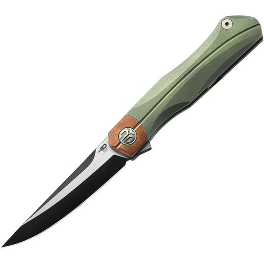 Bestech Knives Thyra Framelock Retro Green