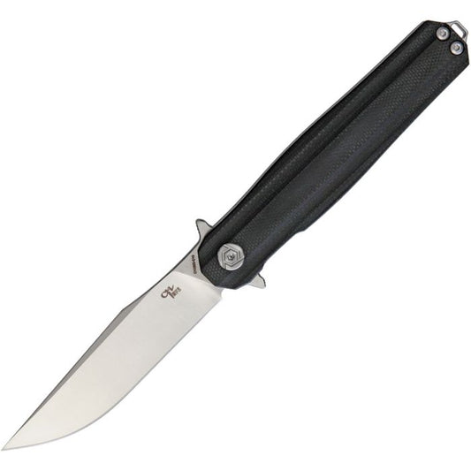 CH KNIVES Linerlock Black G10