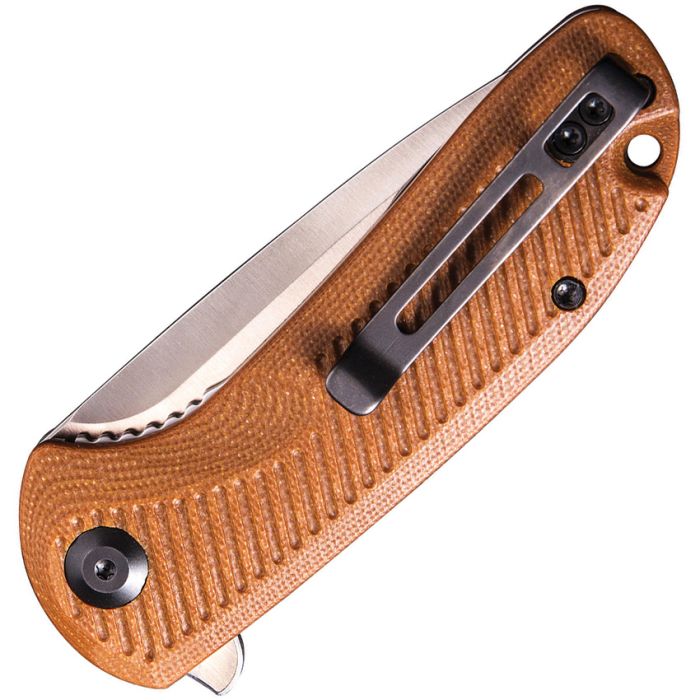 Civivi Durus Linerlock Brown G10