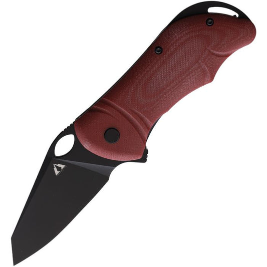 CMB Made Knives Hippo Linerlock D2 Red