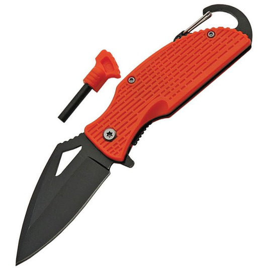 China Made Camping Linerlock Orange