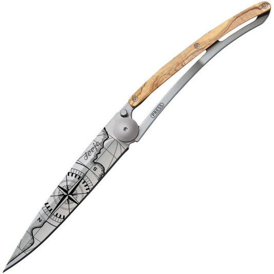 Deejo Tattoo Titan Linerlock 37g