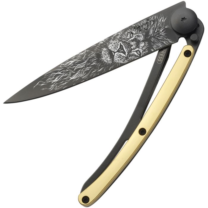 Deejo Tattoo Linerlock 37g Lion