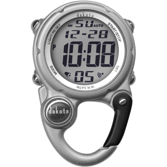 Digi Cute Clip Watch Silver
