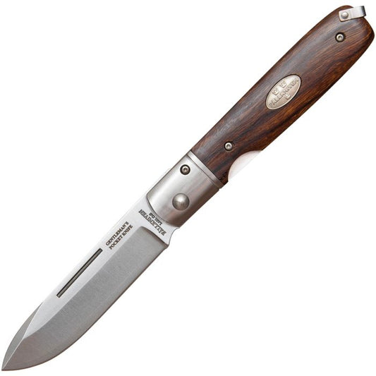 Fallkniven Gentlemans Linerlock Ironwood