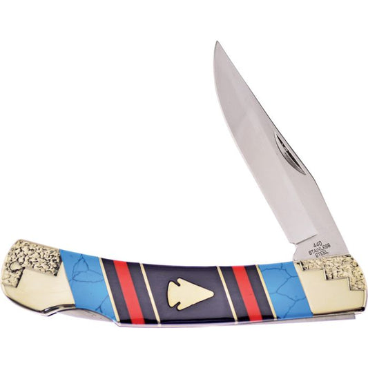 Frost Cutlery Lockback Assorted Stone