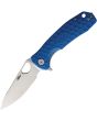 Honey Badger Knives Large Leaf Linerlock Blue