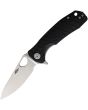 Honey Badger Knives Medium Leaf Linerlock Black