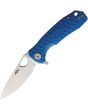 Honey Badger Knives Small Leaf Linerlock Blue