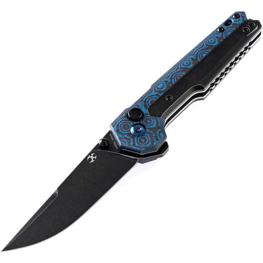 Kansept Knives EDC Tac Linerlock Blk/Blue