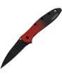 Kershaw Leek Linerlock Red Magna Cut