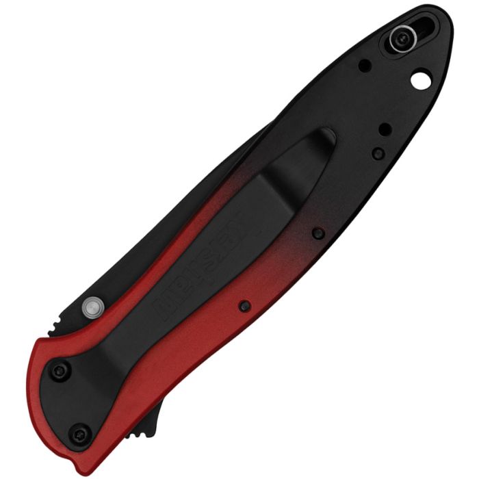 Kershaw Leek Linerlock Red Magna Cut