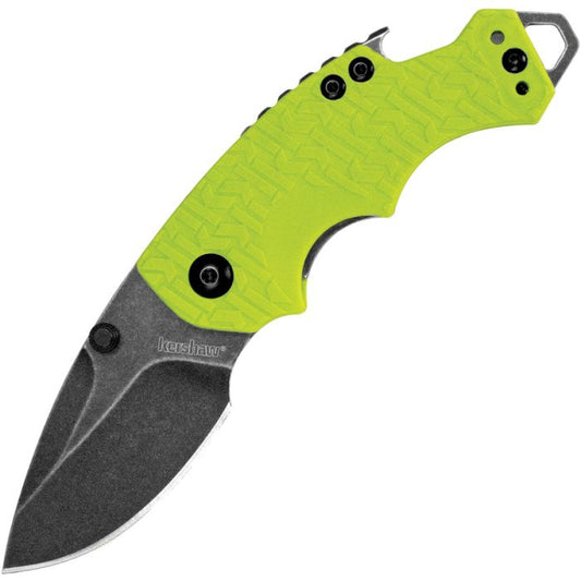 Kershaw Shuffle Lime Green BlackWash