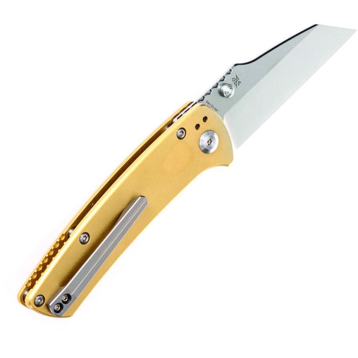 Kansept Knives Main Street Linerlock Brass