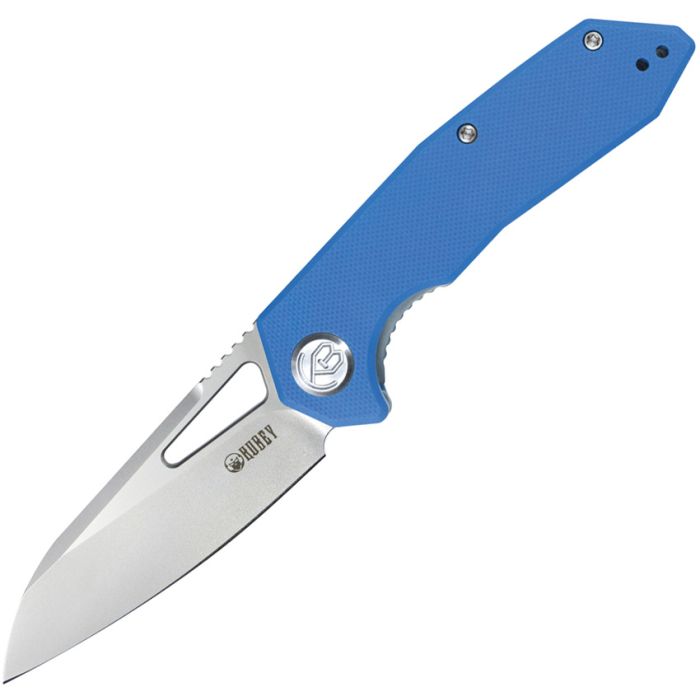 Kubey Vagrant Linerlock Blue G10