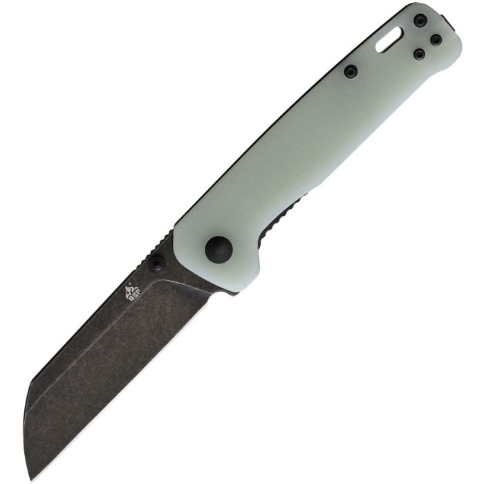 QSP Knife Penguin Linerlock Blk Jade G10