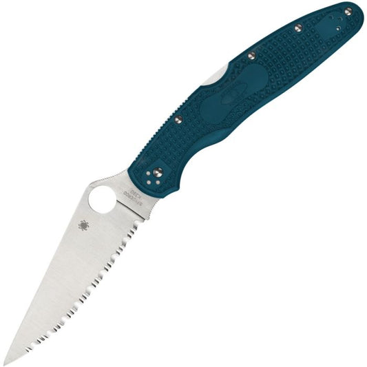 Spyderco Police 4 Lockback Blue