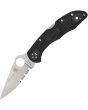 Spyderco Delica 4 Lockback Blue Line