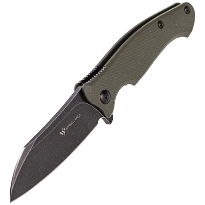 Steel Will Nutcracker F24 Linerlock Green