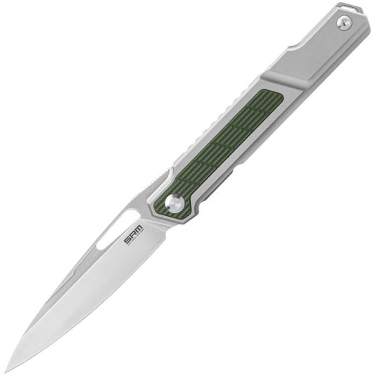 SRM Knives Fantasy Framelock Green