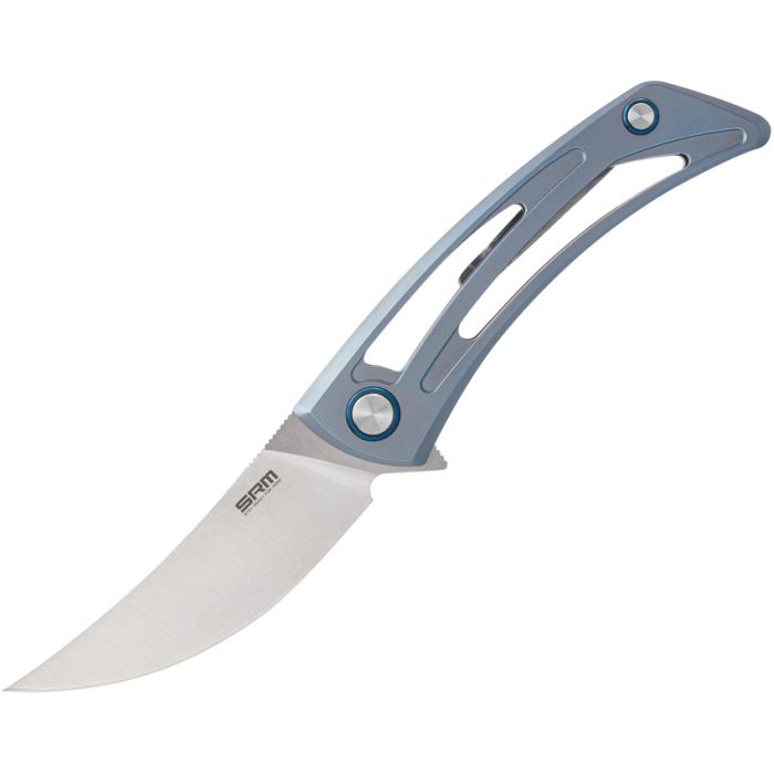 SRM Knives Unicorn 7415 Framelock Blue