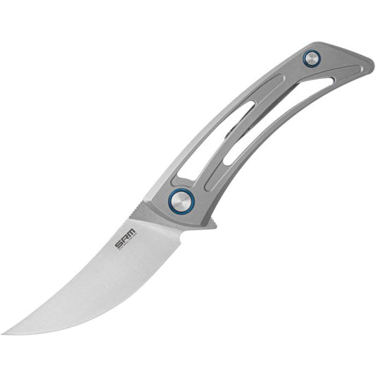 SRM Knives Unicorn 7415 Framelock Gray