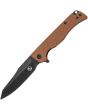 StatGear Ausus-Slim Linerlock Brown