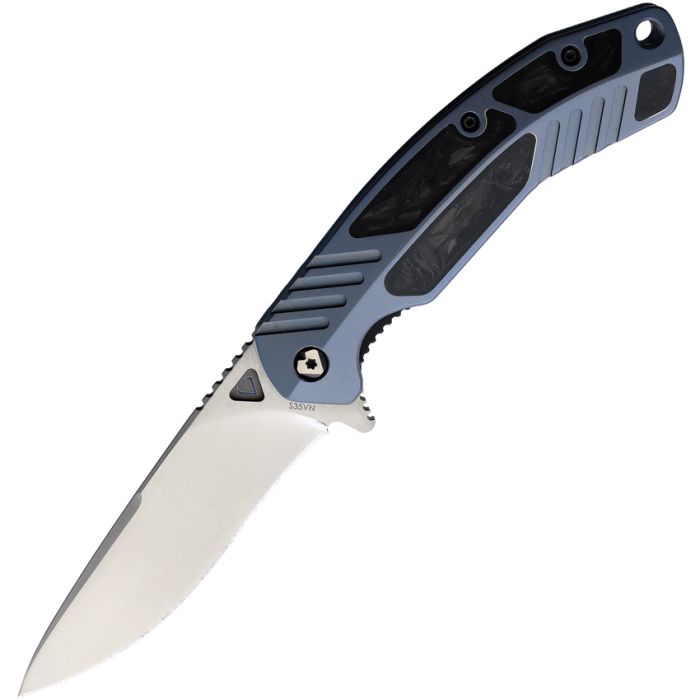 V NIVES Tectonic Linerlock CF Blue