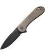 We Knife Co Ltd Elementum Framelock Bronze