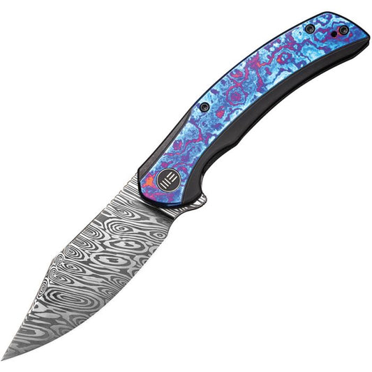 We Knife Co Ltd Snick Framelock Timascus