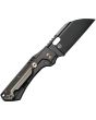 We Knife Co Ltd Roxi 3 Framelock Black Titanium