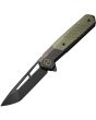 We Knife Co Ltd Arsenal Framelock Green G10