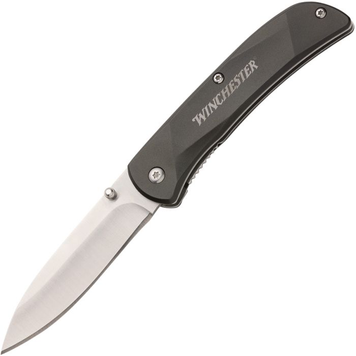 Winchester Linerlock Black Aluminum