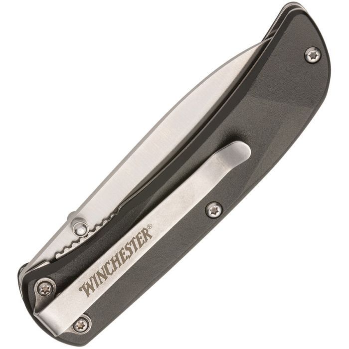 Winchester Linerlock Black Aluminum