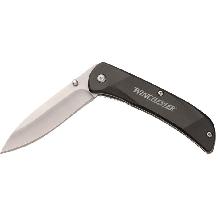 Winchester Linerlock Black Aluminum